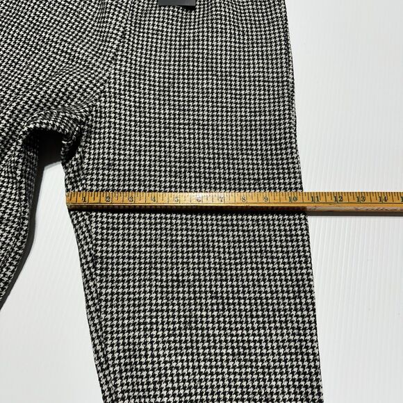 Bryn Walker Cotton Wool Houndstooth Crop Pant Knit Size S Small High Rise NWT - Picture 10 of 12